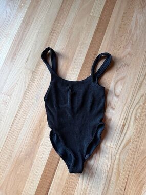 Youswim Black One-Piece Swimsuit (read description)